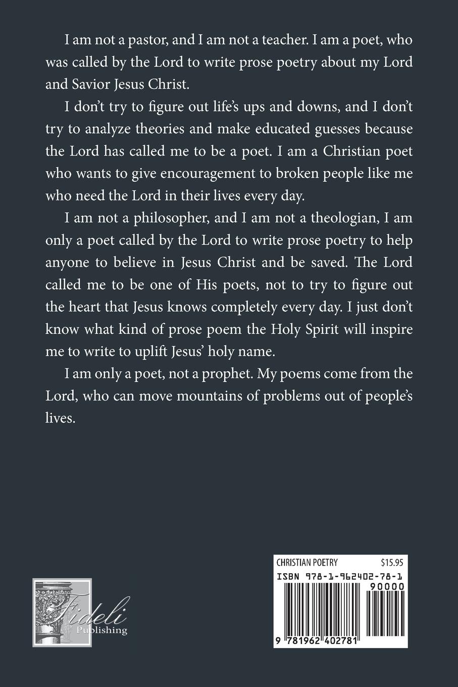 Rückseitencover I Look at Myself in the Mirror