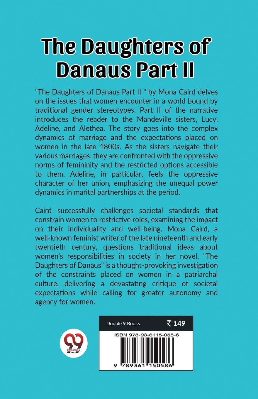 Rückseitencover The Daughters Of Danaus Part II