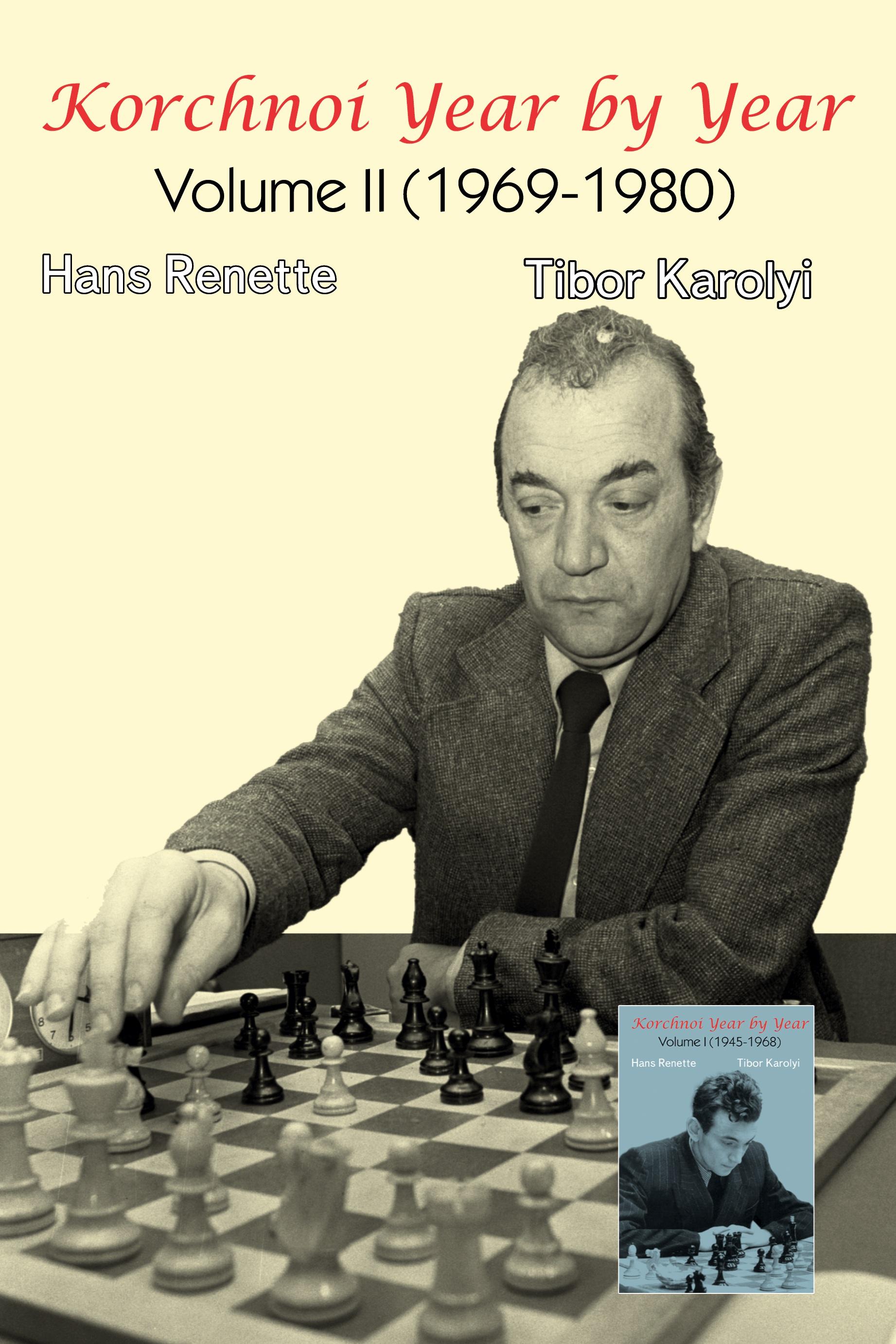 Vorderes Coverbild Korchnoi Year by Year