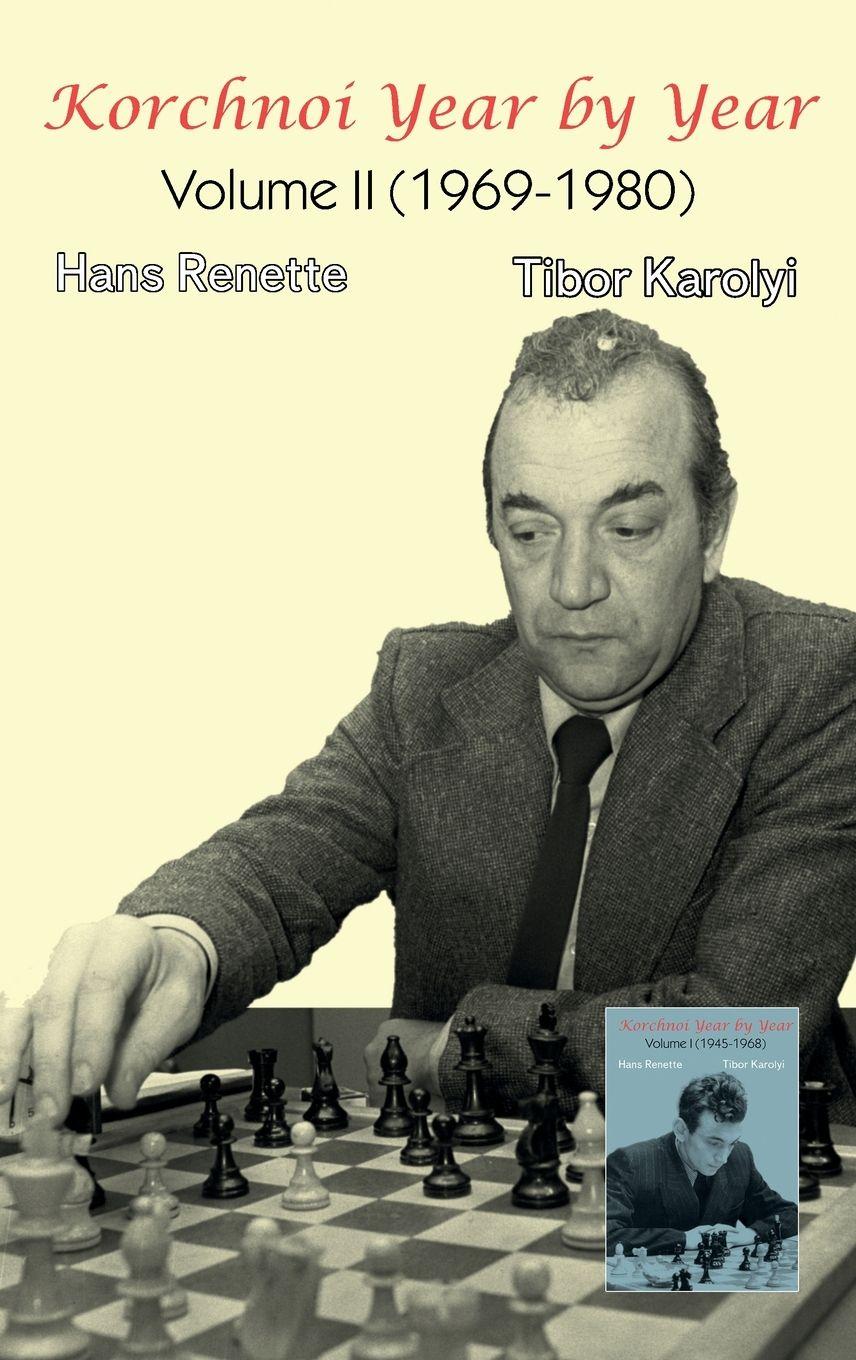 Vorderes Coverbild Korchnoi Year by Year