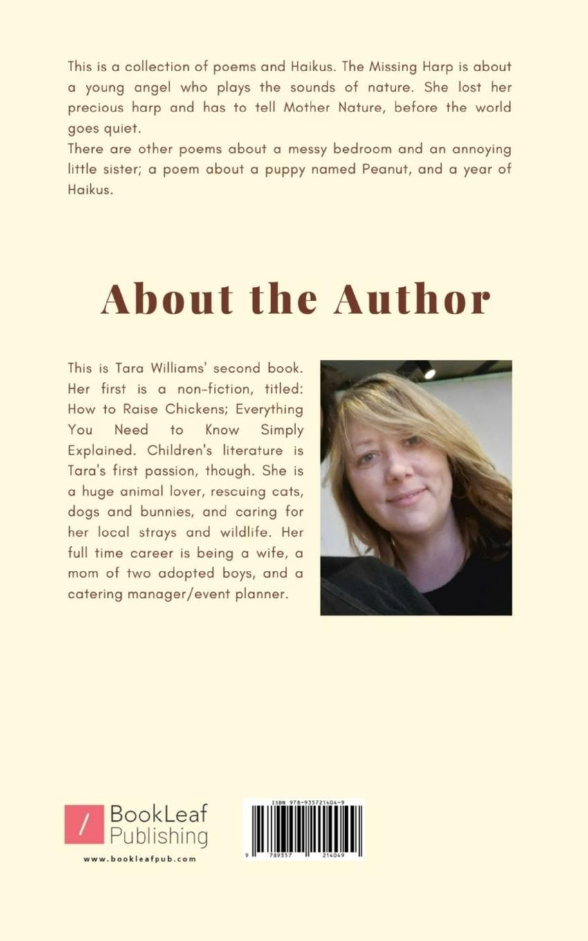 Rückseitencover The Missing Harp & Other Children's Poems