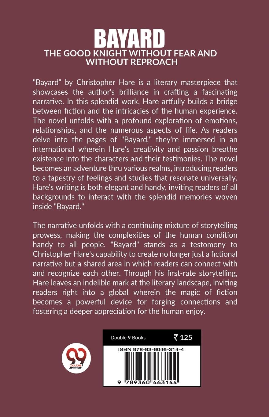 Rückseitencover BAYARD THE GOOD KNIGHT WITHOUT FEAR AND WITHOUT REPROACH