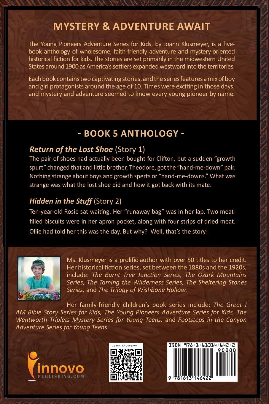 Rückseitencover Return of the Lost Shoe and Hidden in the Stuff