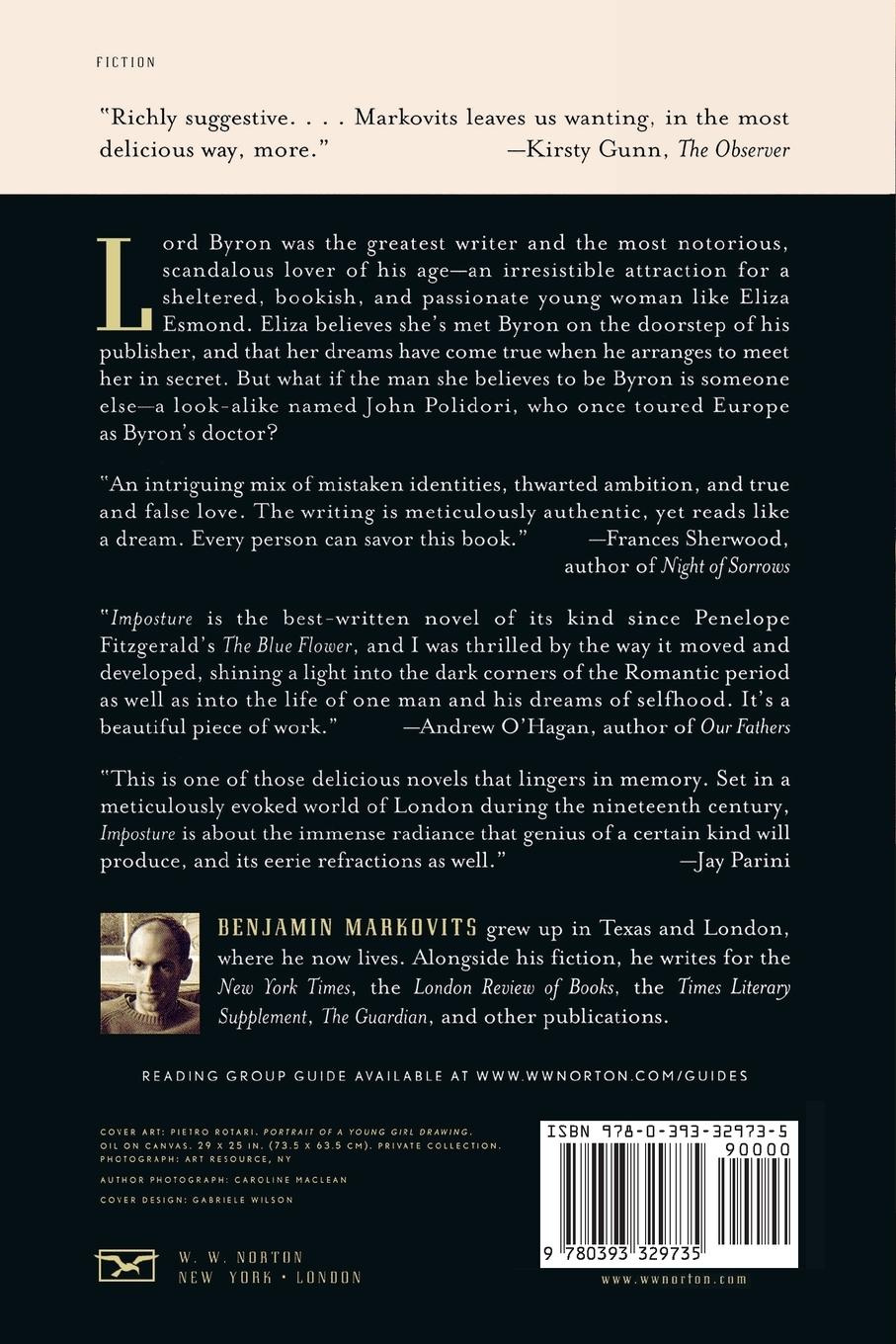 Rückseitencover Imposture