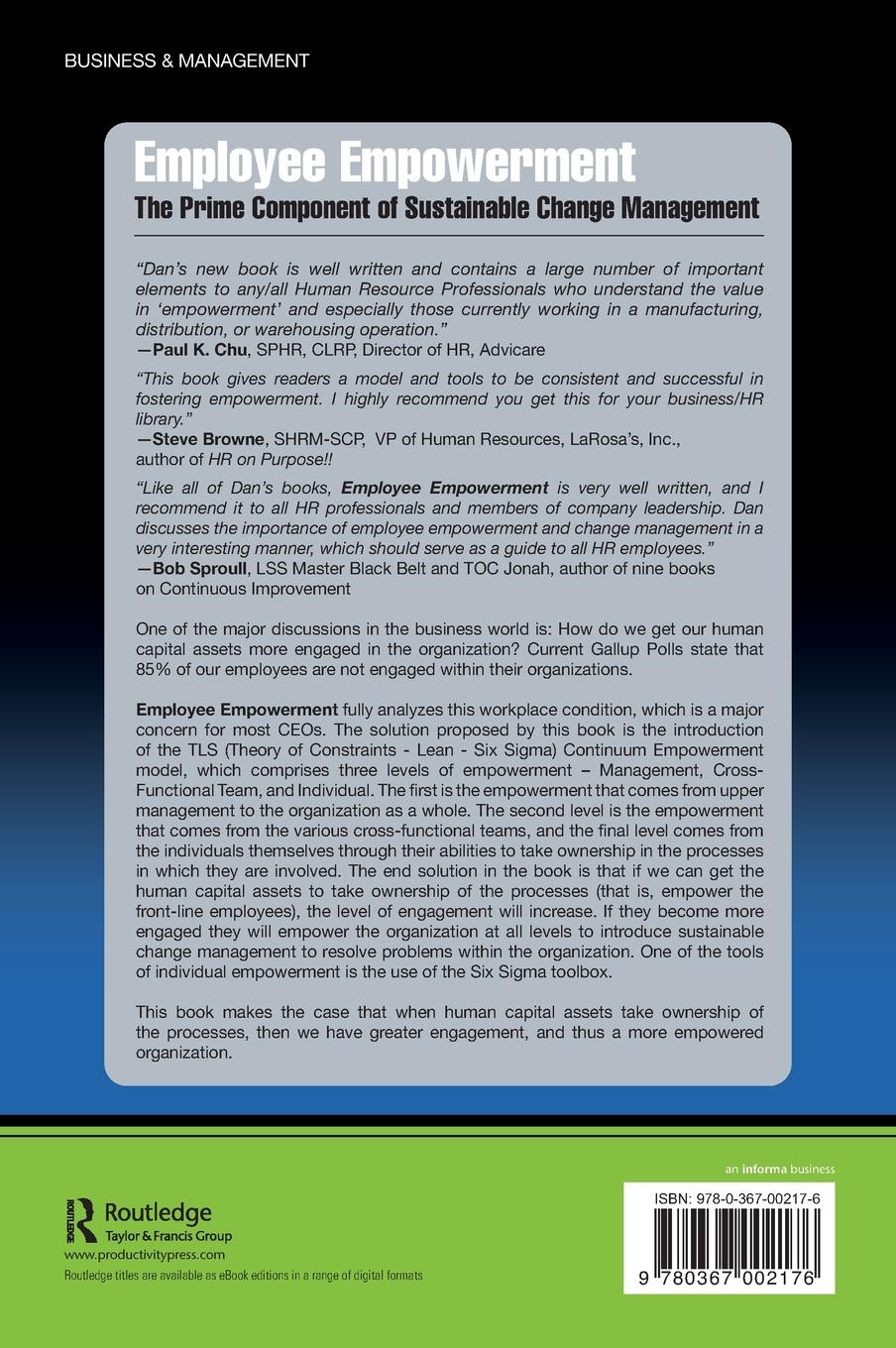 Rückseitencover Employee Empowerment