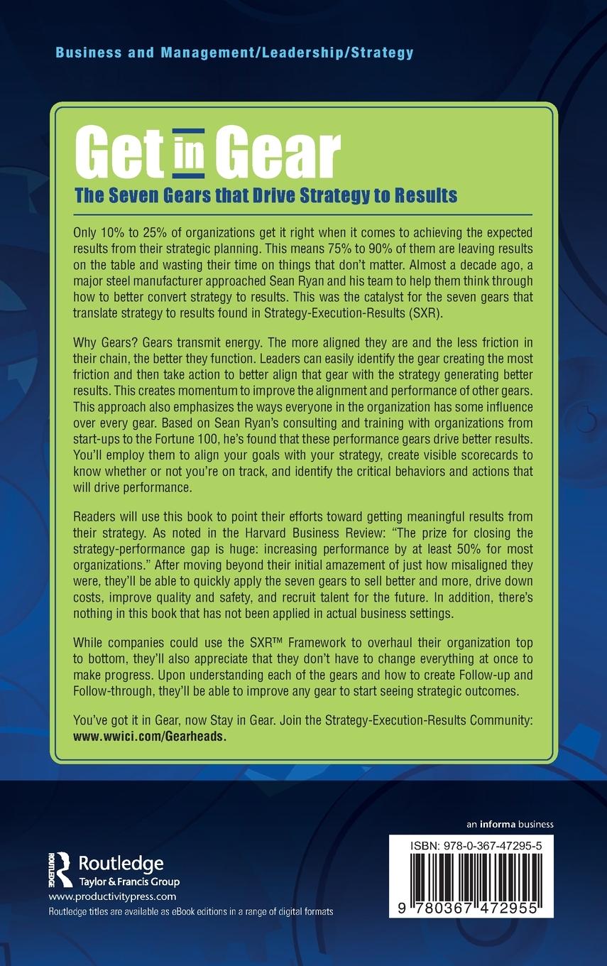 Rückseitencover Get in Gear