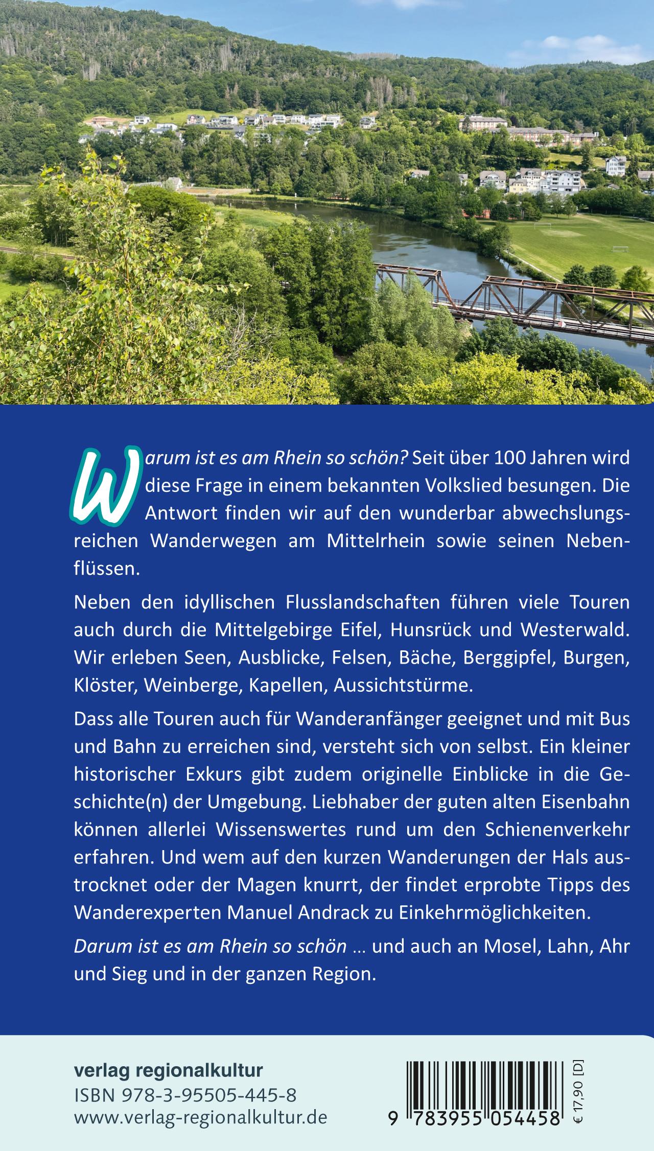 Rückseitencover Unser Heimat-Wanderbuch