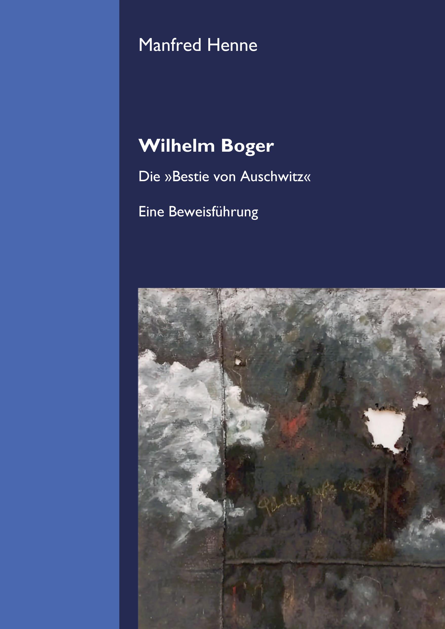 Vorderes Coverbild Wilhelm Boger