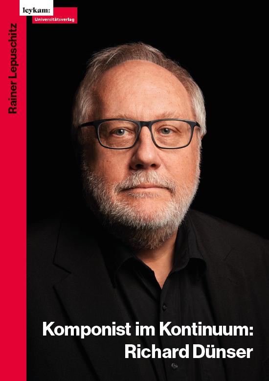 Vorderes Coverbild Richard Dünser: Komponist im Kontinuum