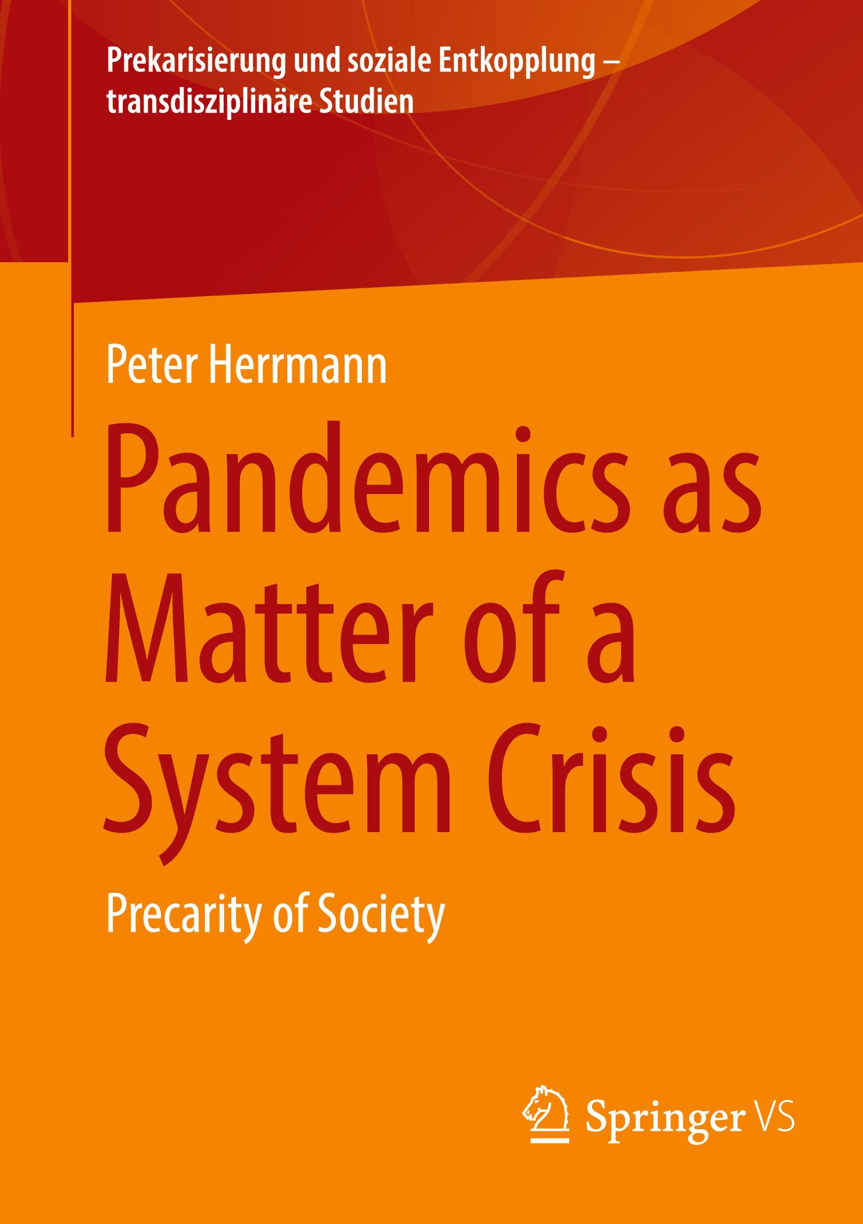 Vorderes Coverbild Pandemics as Matter of a System Crisis