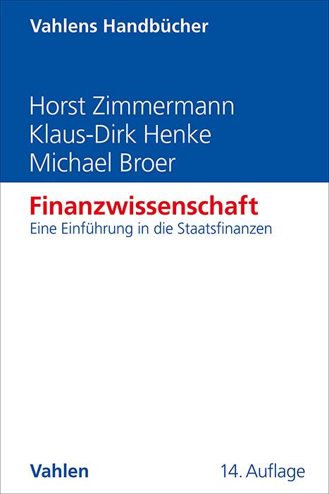 Vorderes Coverbild Finanzwissenschaft