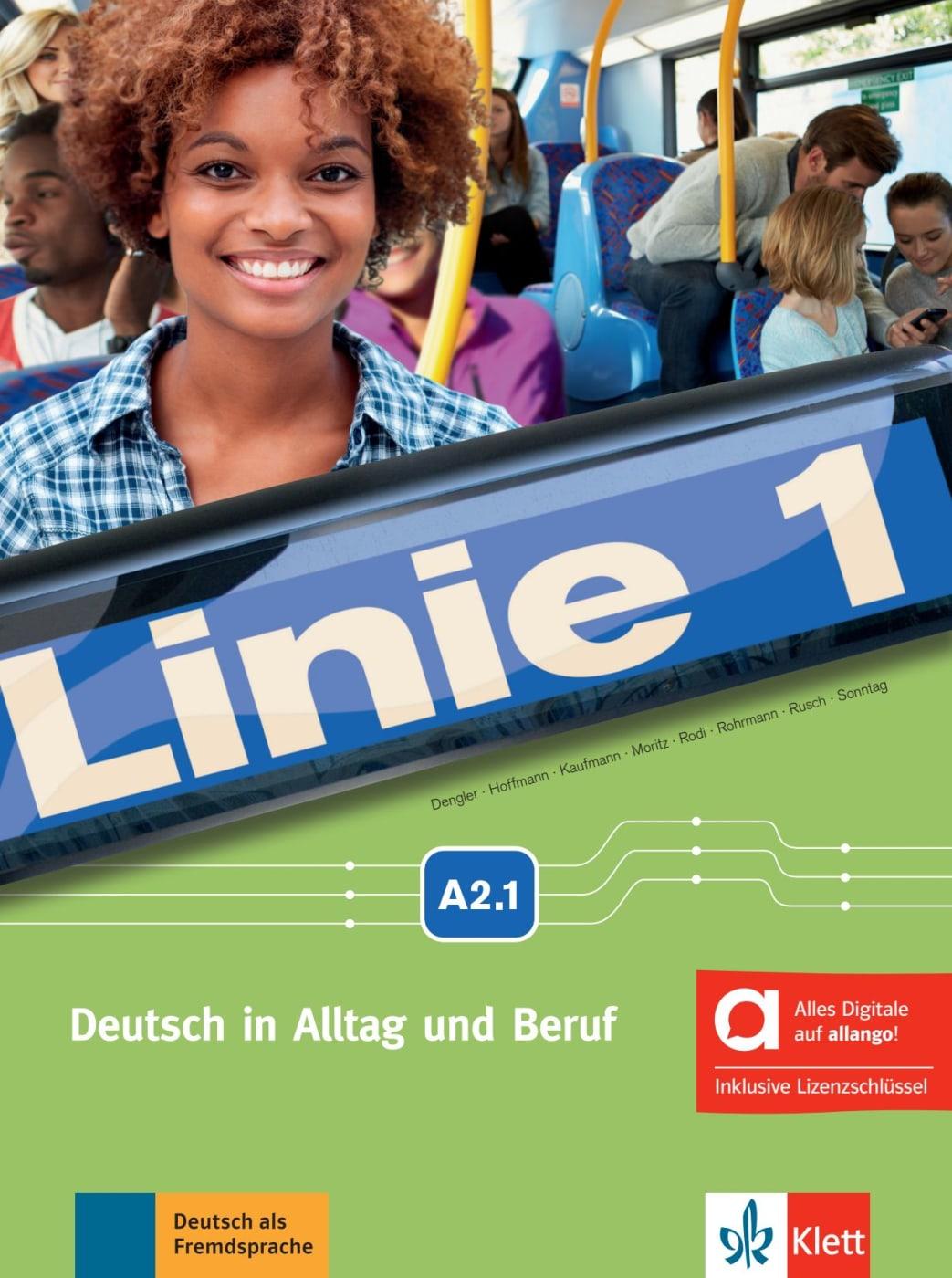 Vorderes Coverbild Linie 1 A2.1 - Hybride Ausgabe allango. Kurs- und Übungsbuch mit Audios und Videos inklusive Lizenzschlüssel allango (24 Monate)