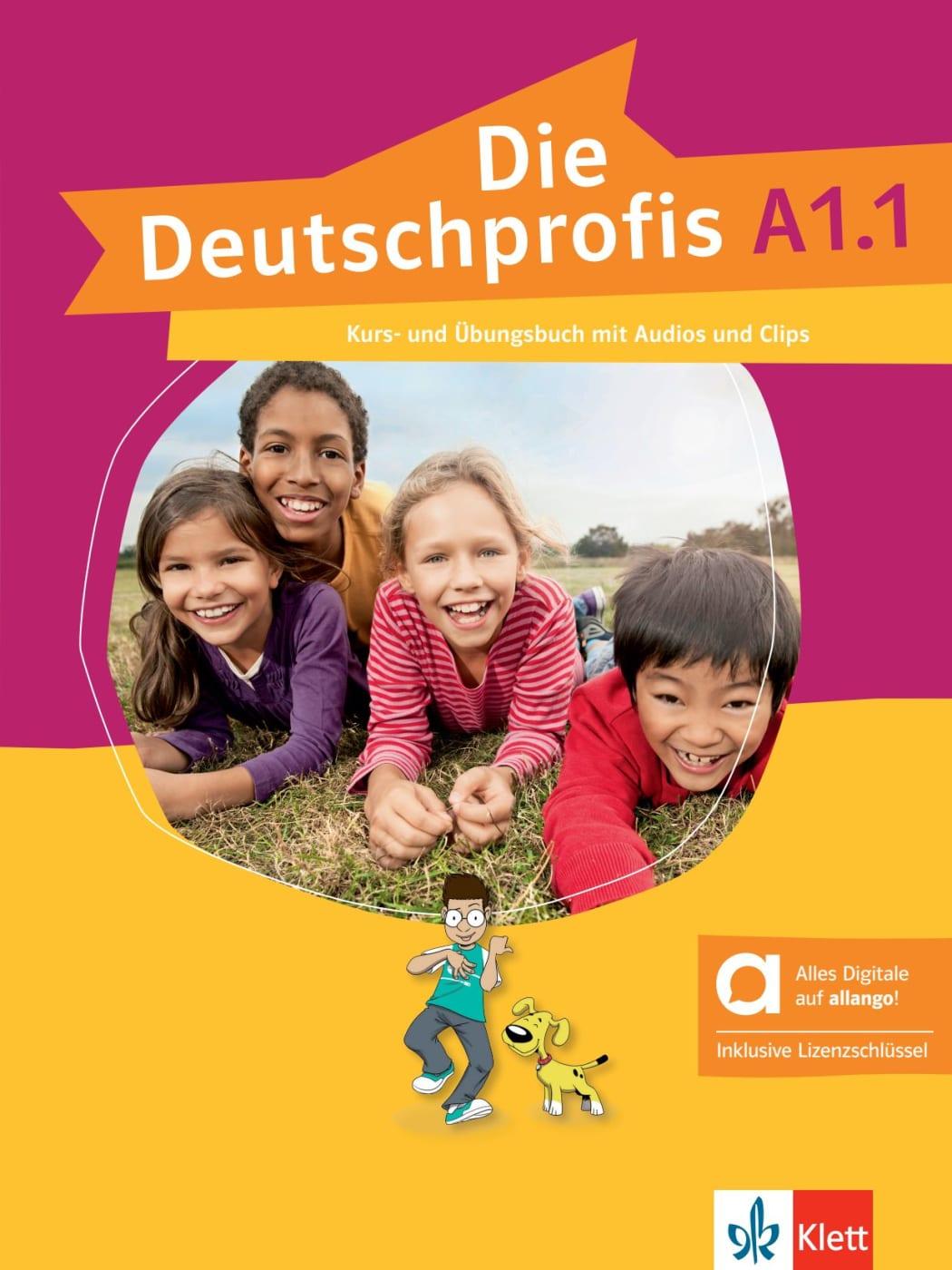 Vorderes Coverbild Die Deutschprofis A1.1 - Hybride Ausgabe allango