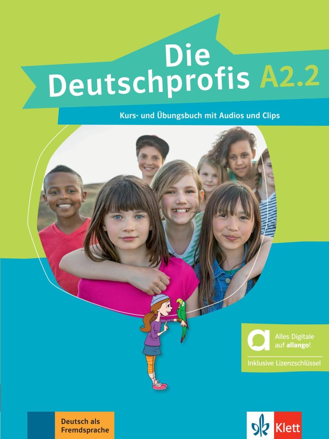 Vorderes Coverbild Die Deutschprofis A2.2 - Hybride Ausgabe allango. Kurs- und Übungsbuch mit Audios und Clips inklusive Lizenzschlüssel allango (24 Monate)