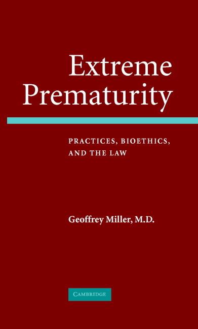 Vorderes Coverbild Extreme Prematurity