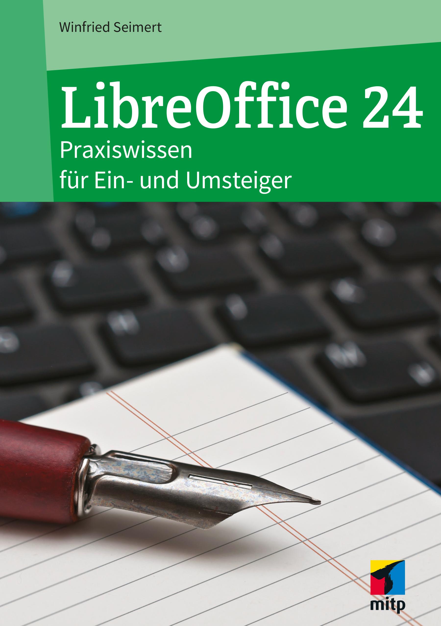 Vorderes Coverbild LibreOffice 24