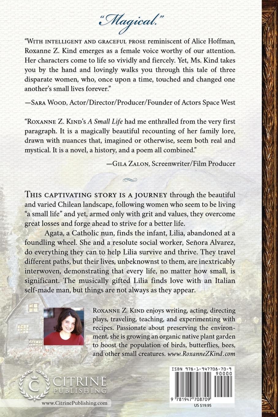 Rückseitencover A Small Life