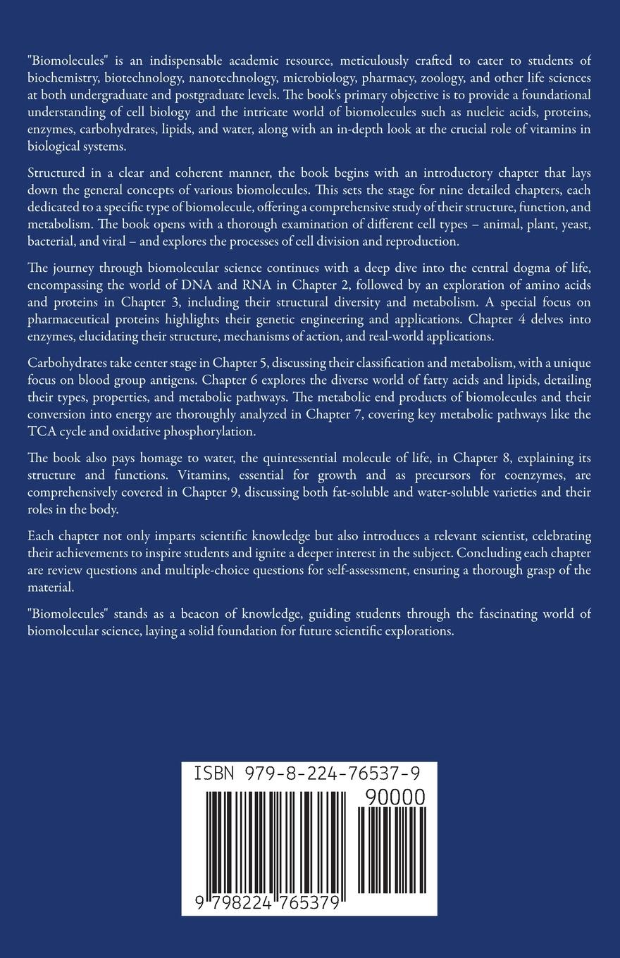 Rückseitencover Biomolecules