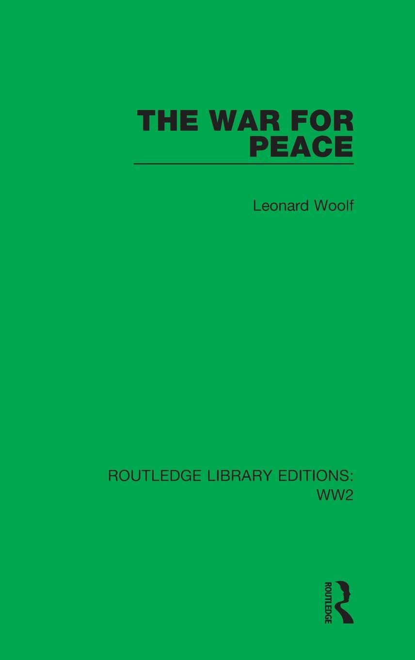 Vorderes Coverbild The War for Peace