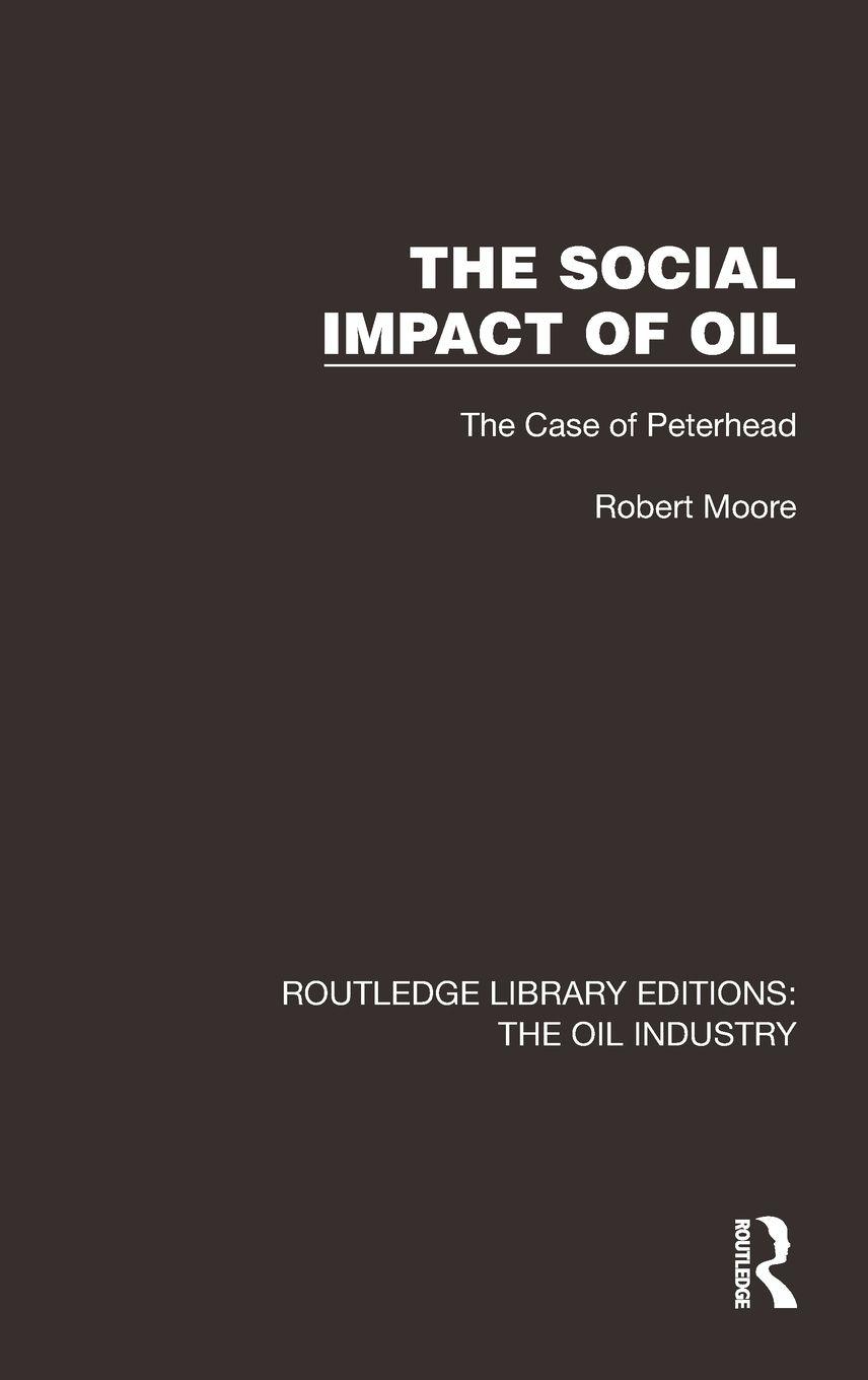 Vorderes Coverbild The Social Impact of Oil
