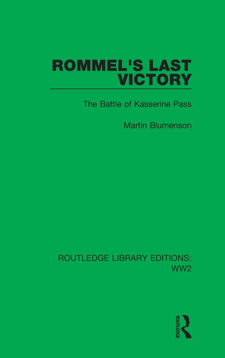 Vorderes Coverbild Rommel's Last Victory