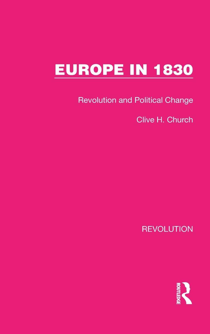 Vorderes Coverbild Europe in 1830