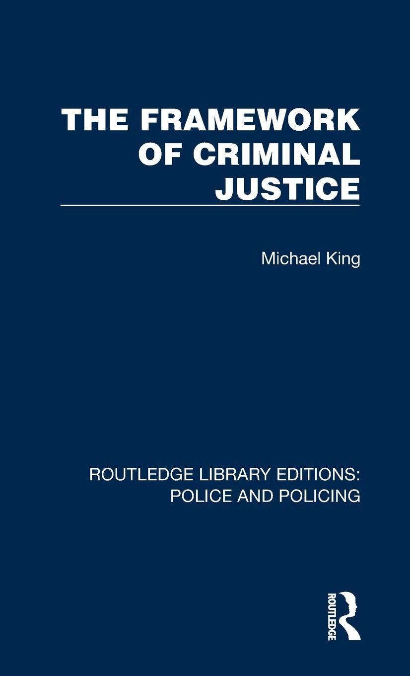 Vorderes Coverbild The Framework of Criminal Justice