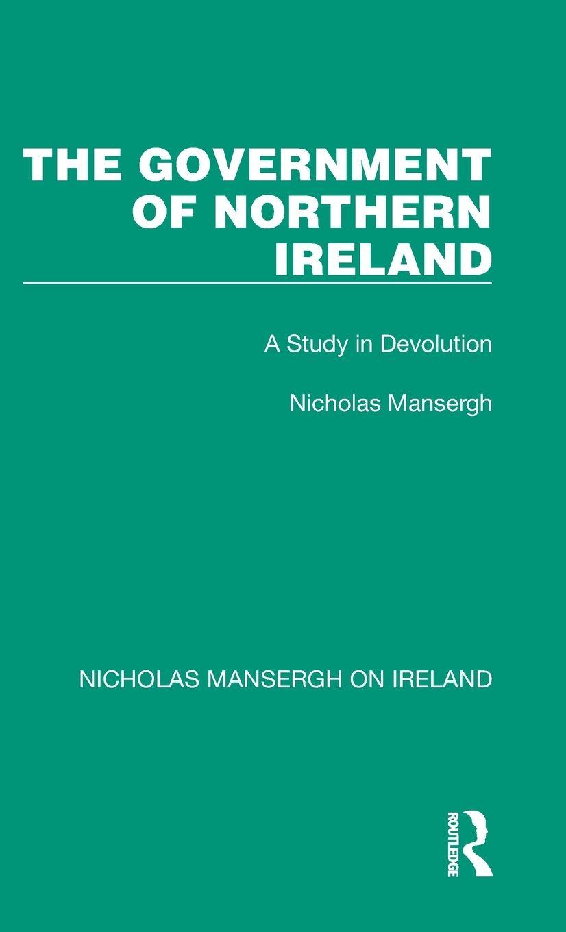 Vorderes Coverbild The Government of Northern Ireland
