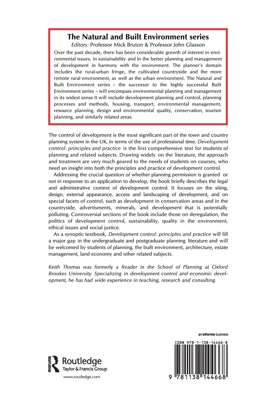 Rückseitencover Development Control