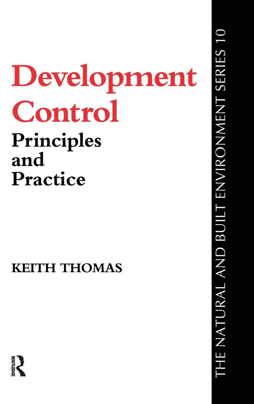 Vorderes Coverbild Development Control