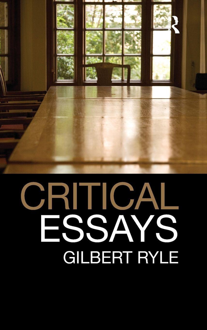 Vorderes Coverbild Critical Essays