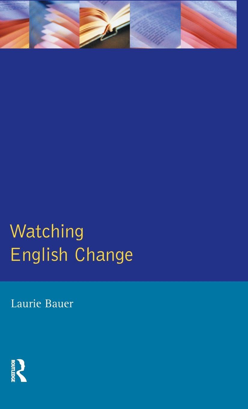 Vorderes Coverbild Watching English Change