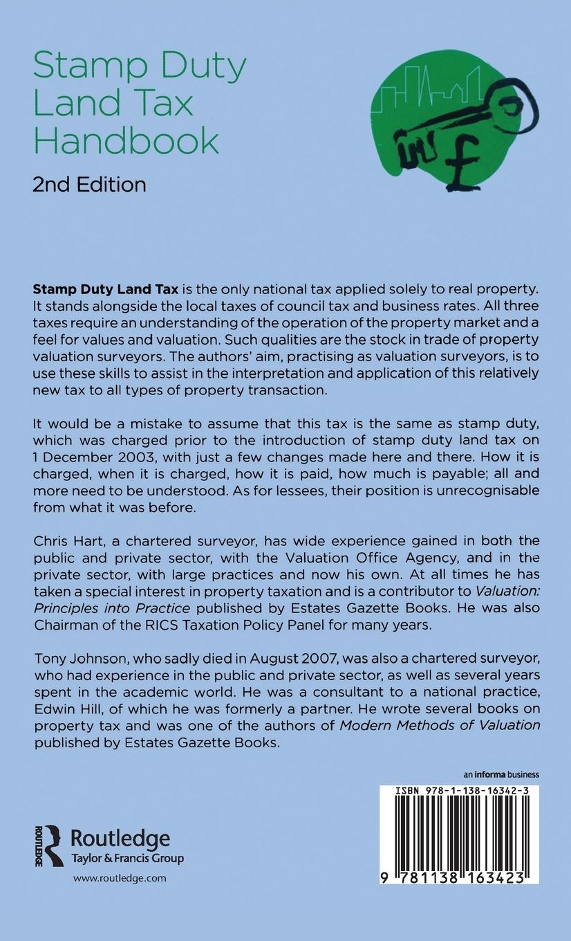Rückseitencover The Stamp Duty Land Tax Handbook