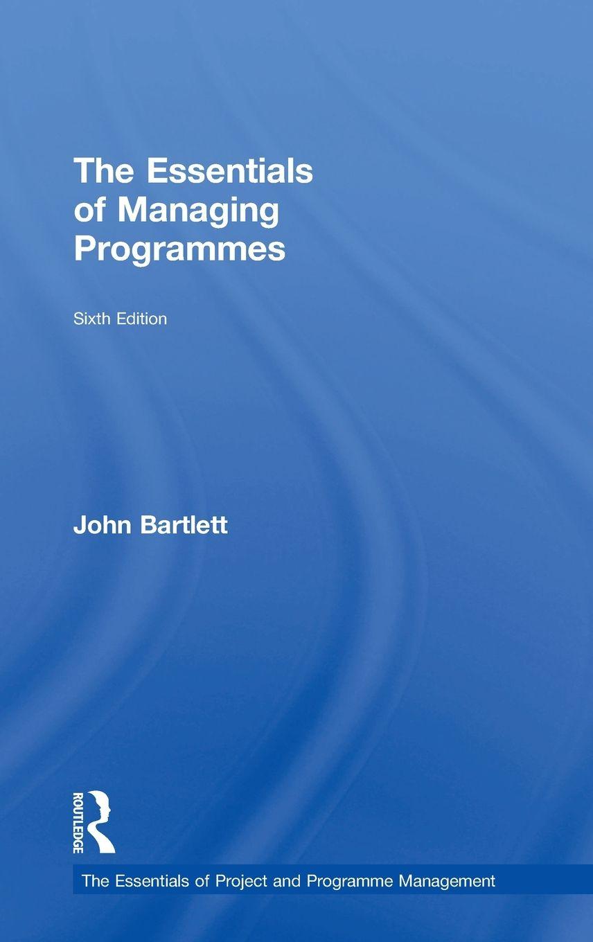 Vorderes Coverbild The Essentials of Managing Programmes