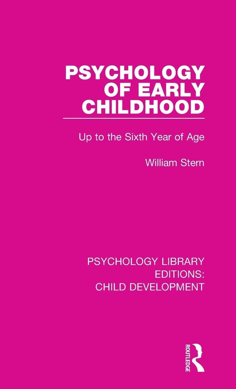 Vorderes Coverbild Psychology of Early Childhood