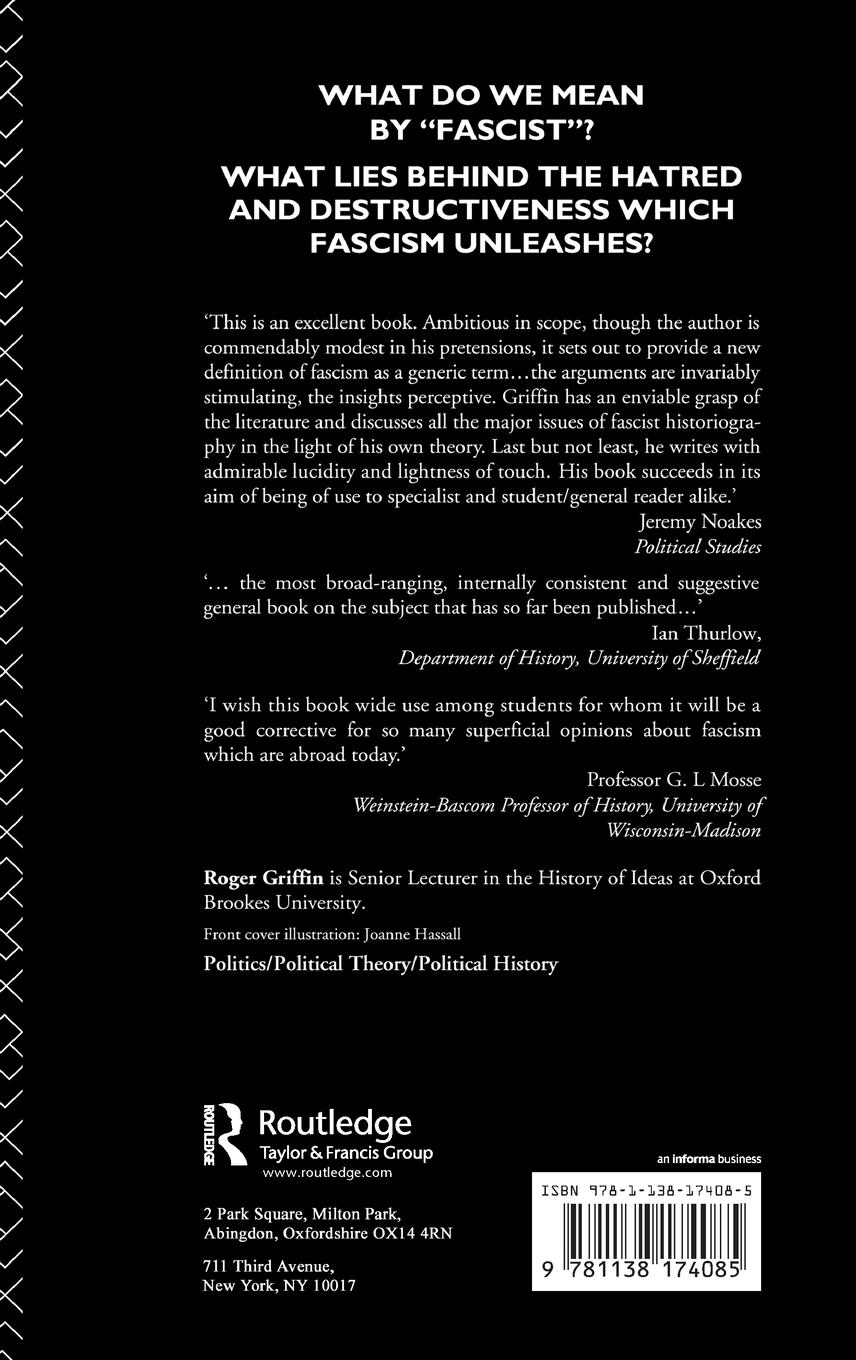 Rückseitencover The Nature of Fascism
