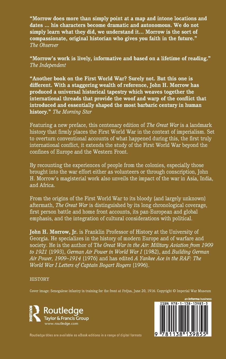 Rückseitencover The Great War