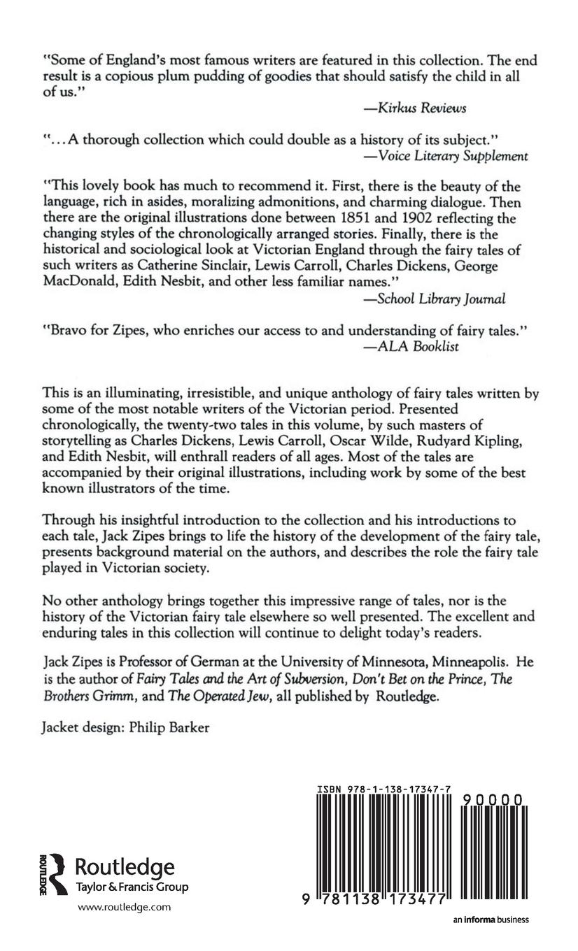 Rückseitencover Victorian Fairy Tales