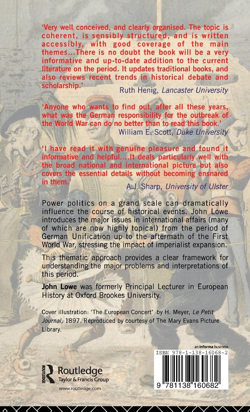 Rückseitencover The Great Powers, Imperialism and the German Problem 1865-1925