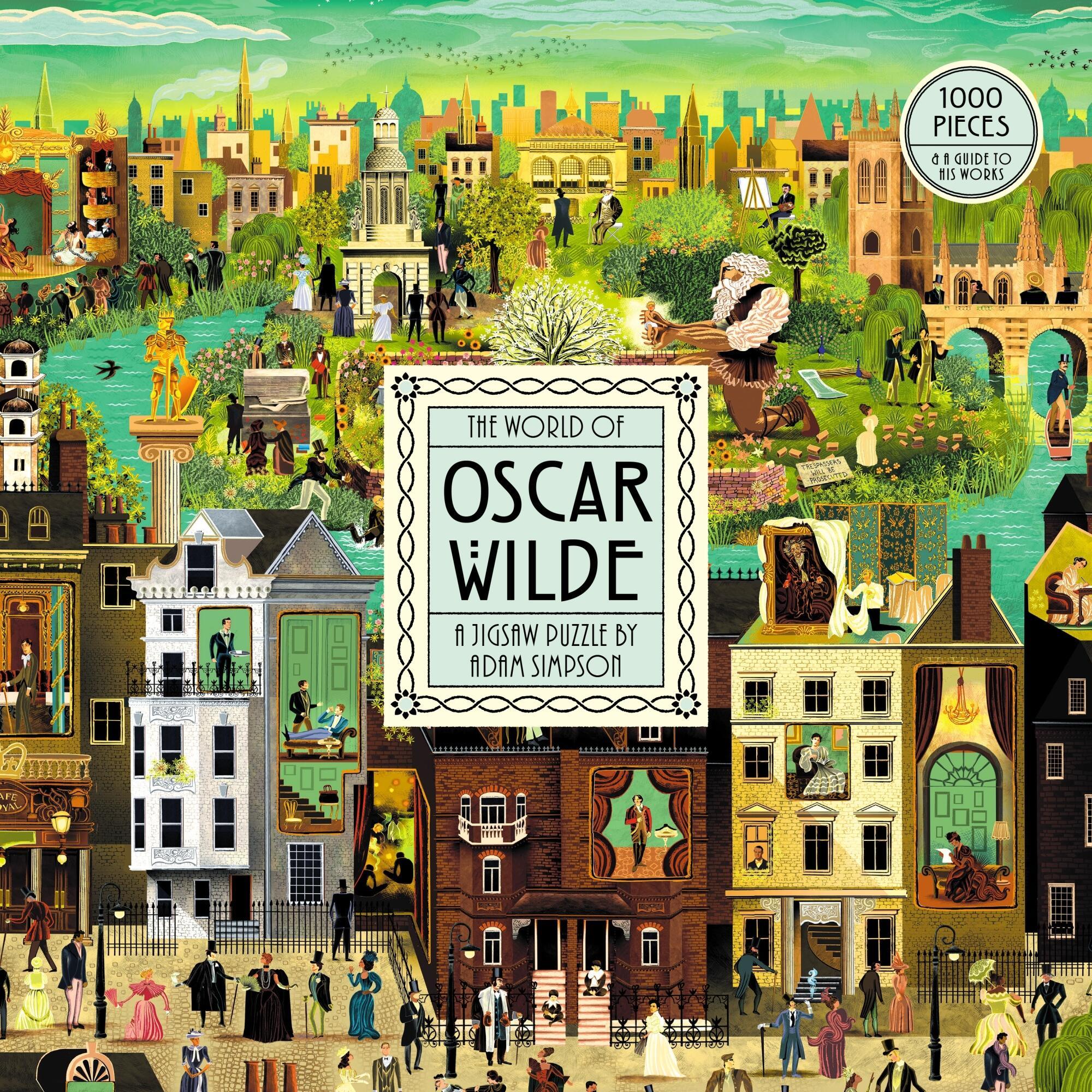 Vorderes Coverbild The World of Oscar Wilde 1000 Piece Puzzle