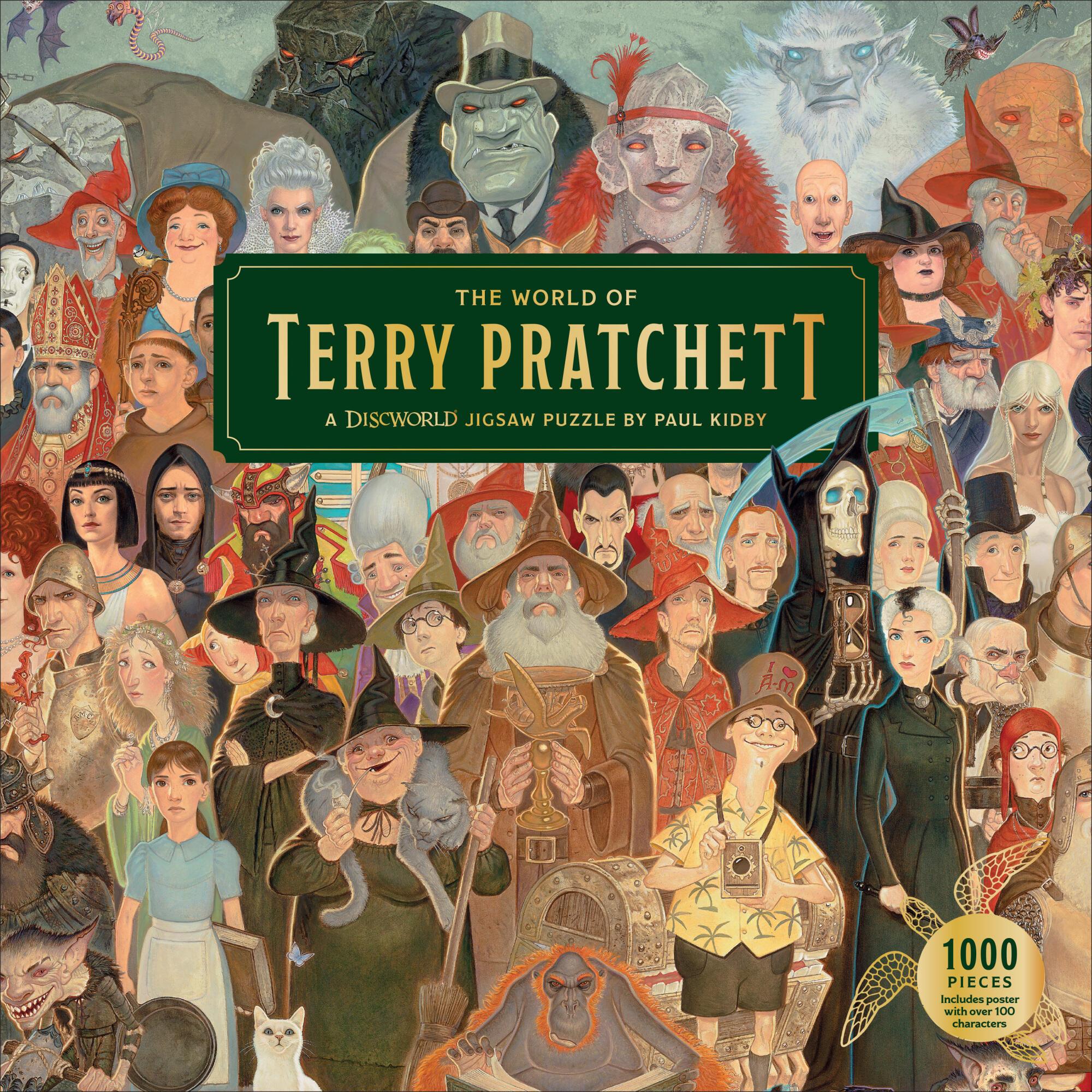 Vorderes Coverbild The World of Terry Pratchett 1000 Piece Puzzle