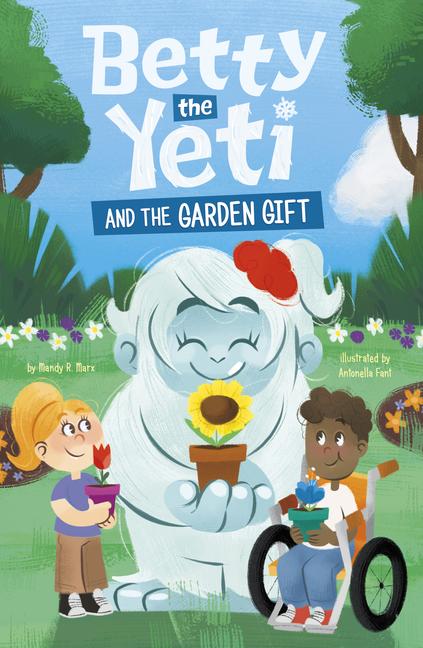 Vorderes Coverbild Betty the Yeti and the Garden Gift