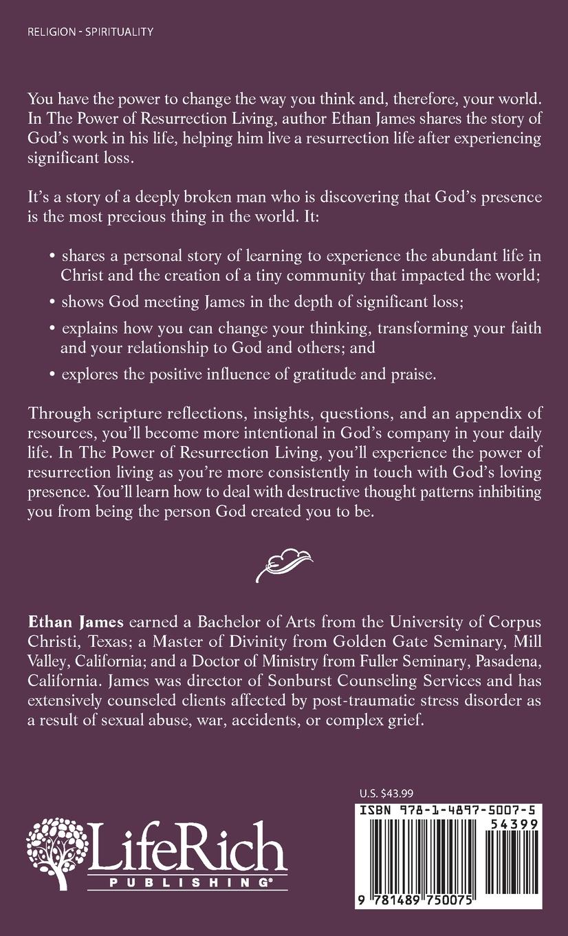 Rückseitencover The Power of Resurrection Living