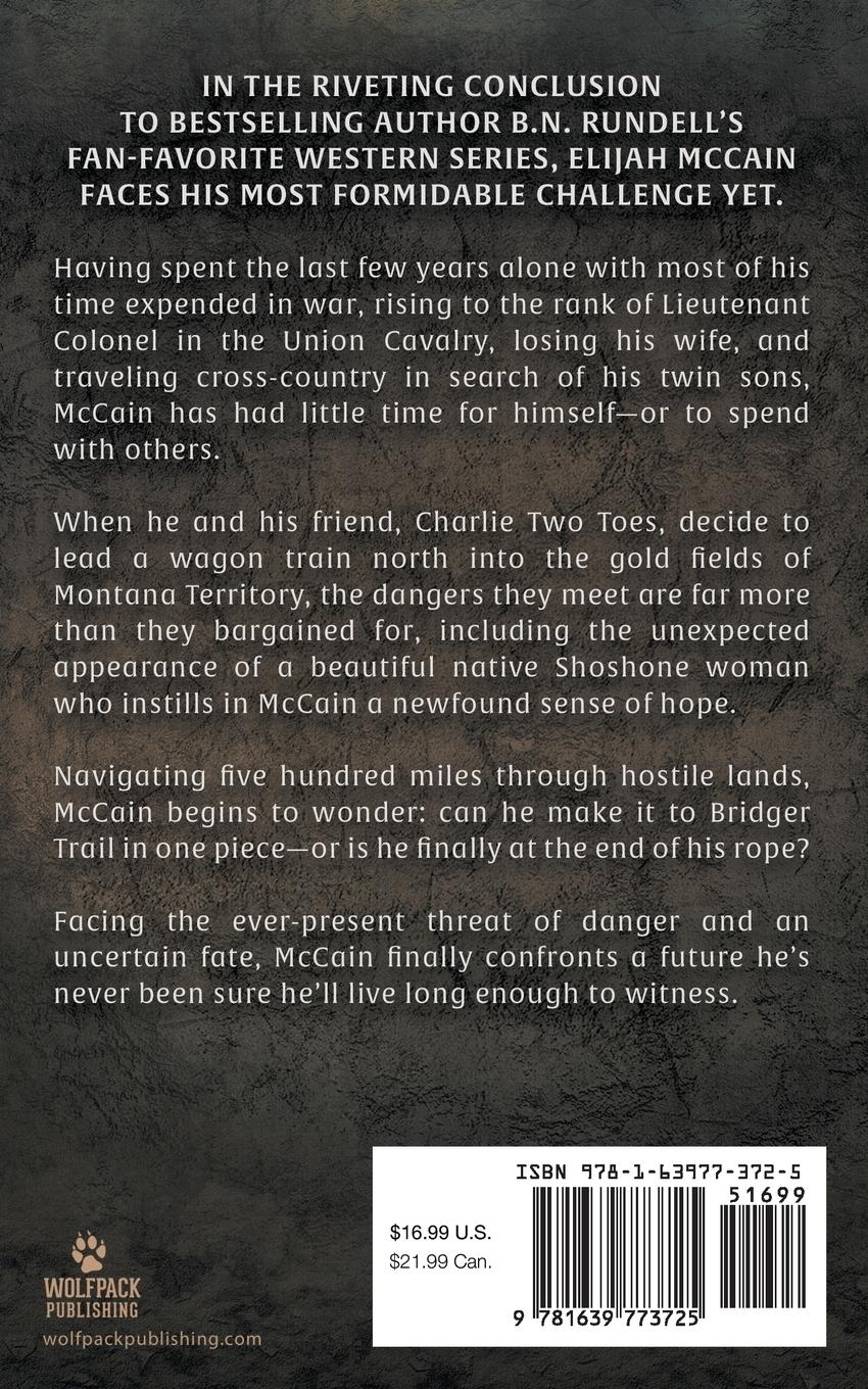 Rückseitencover Bridger Trail