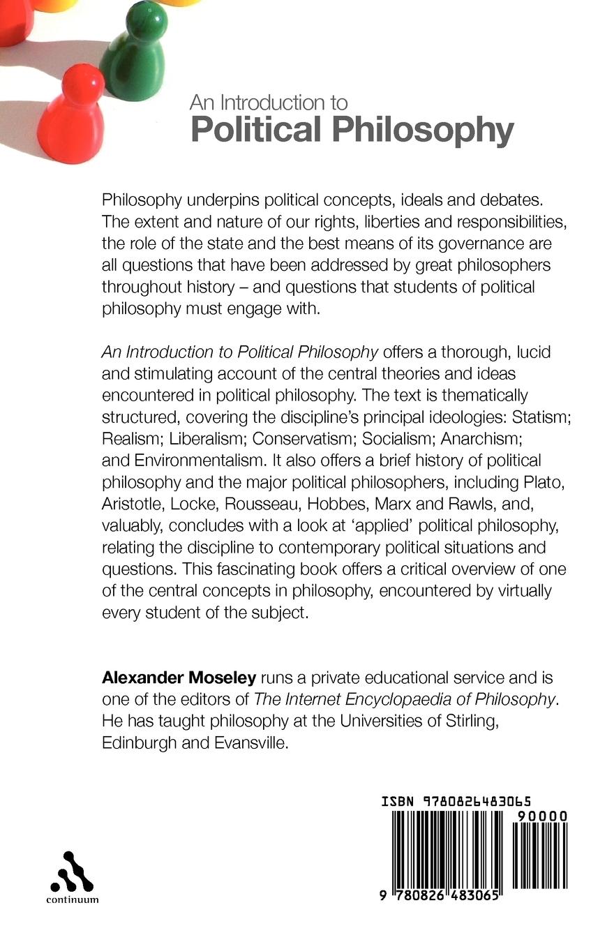 Rückseitencover An Introduction to Political Philosophy