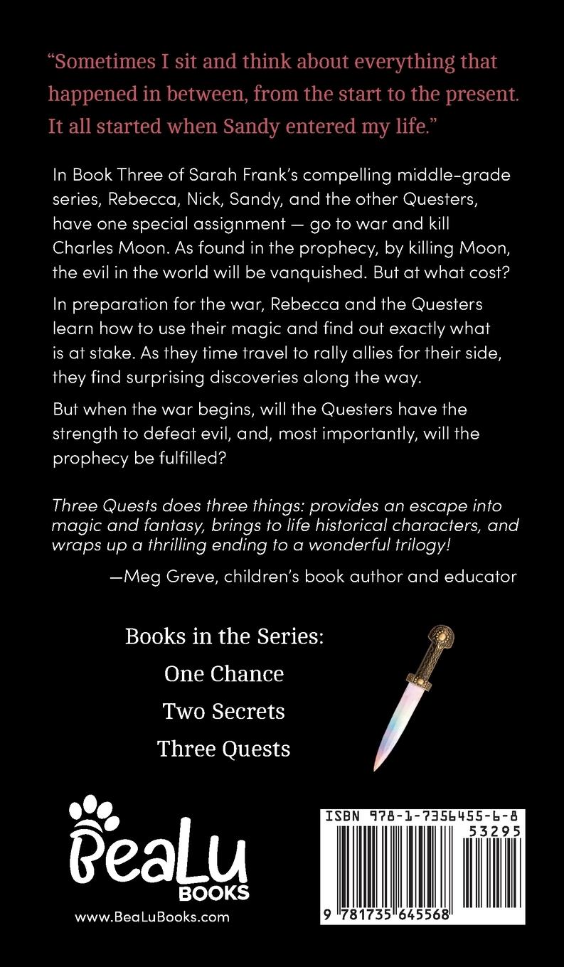 Rückseitencover Three Quests