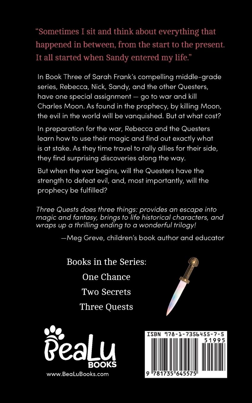 Rückseitencover Three Quests