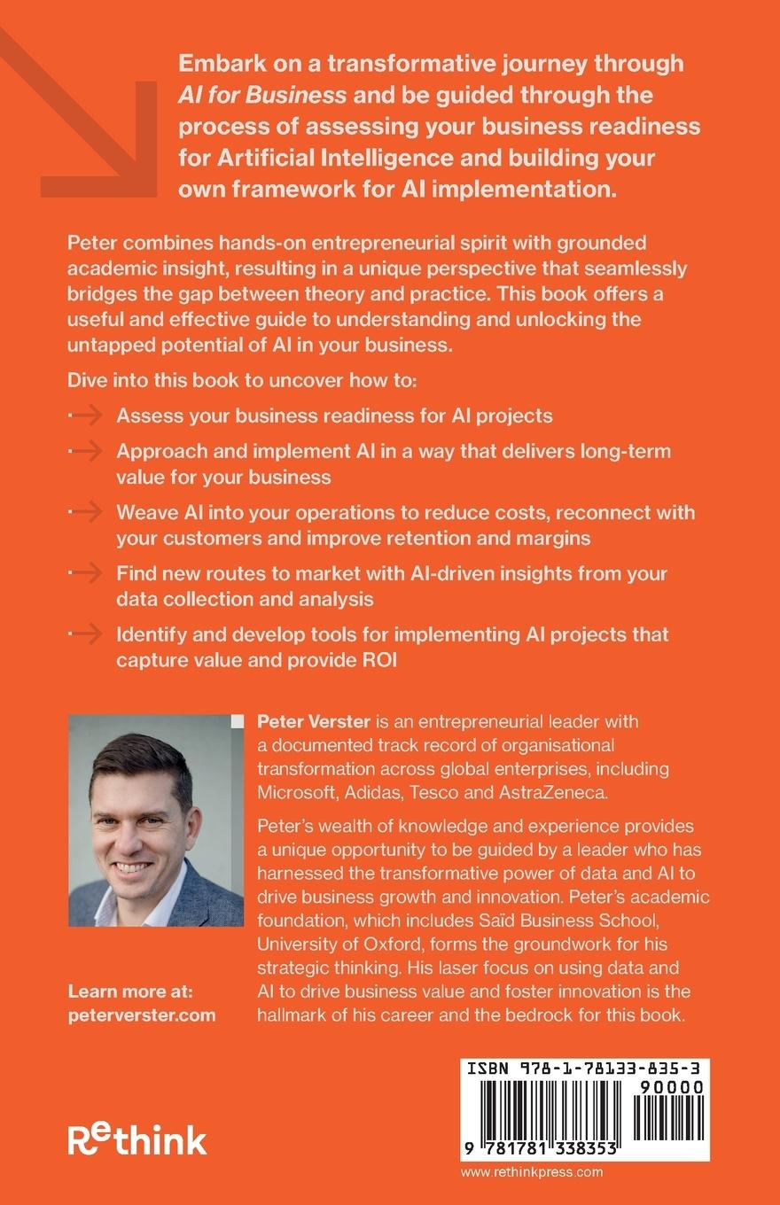 Rückseitencover AI For Business