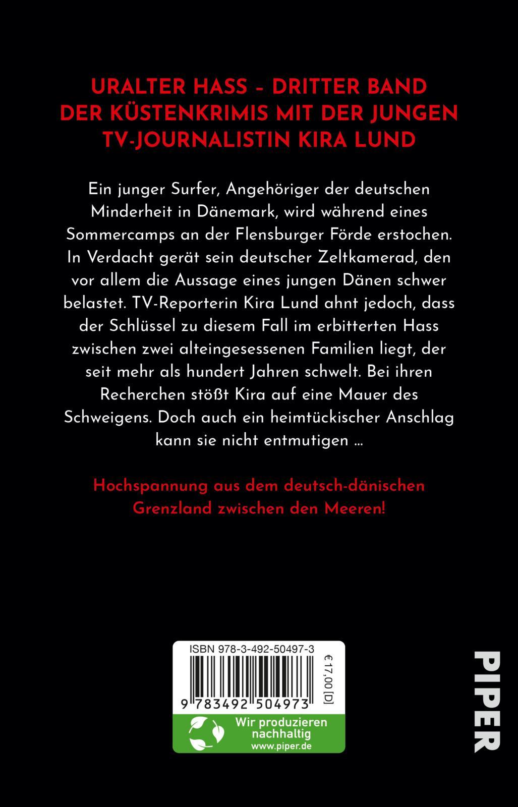 Rückseitencover Stumme Gräber - Kira Lunds dritte Reportage