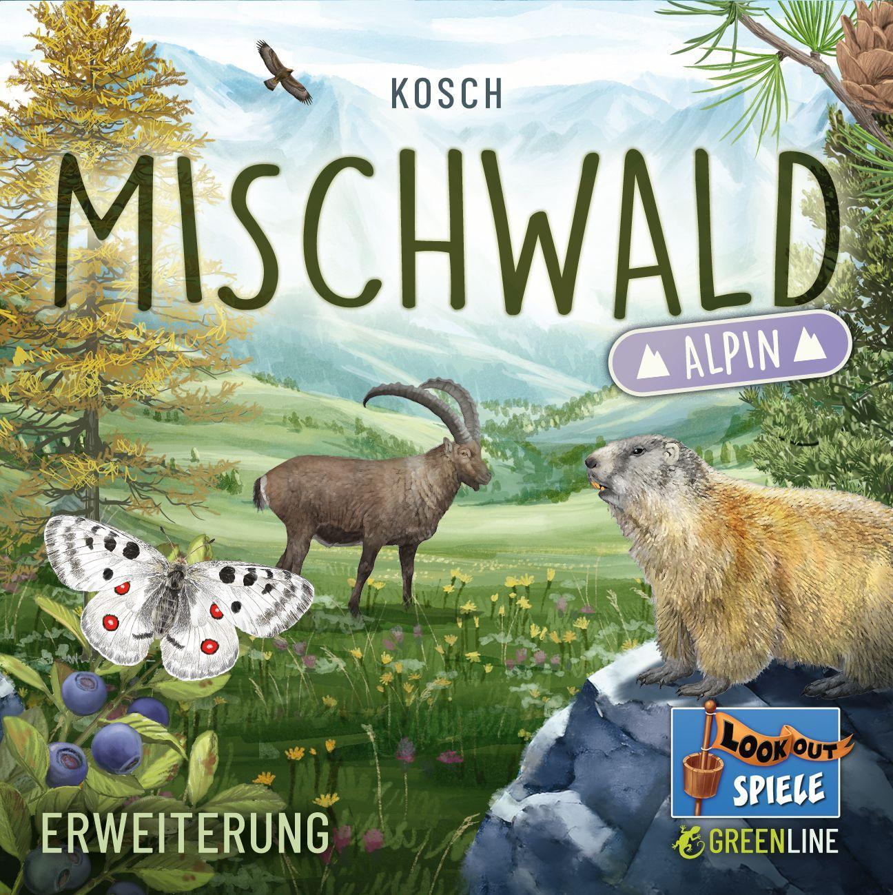 Vorderes Coverbild Mischwald - Alpin